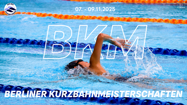 Berliner Kurzbahnmeisterschaften 2025 Logo