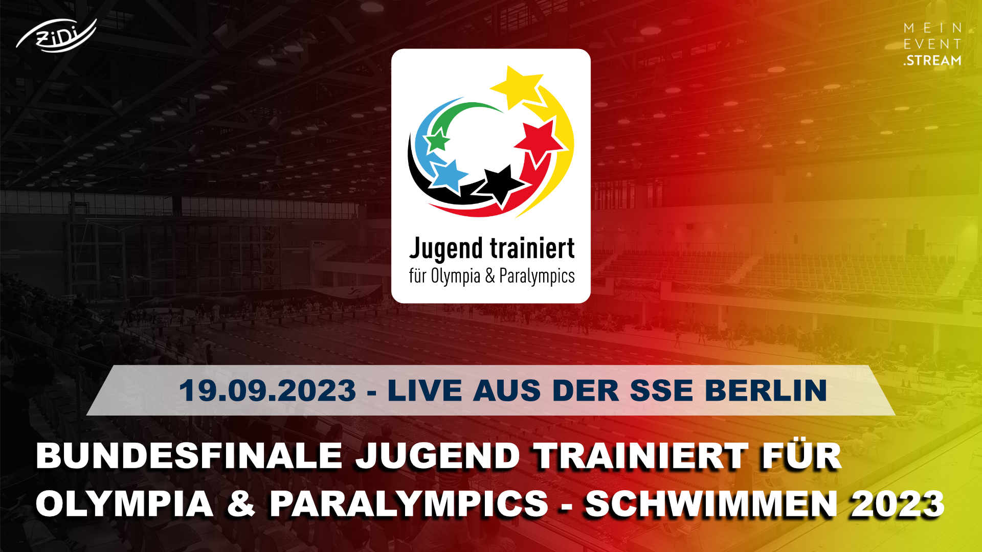 Bundesfinale Jugend trainiert für Olympia & Paralympics 2023 Logo